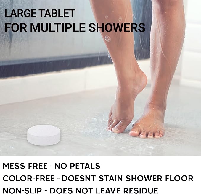 Shower Steamers Aromatherapy - Lavender Shower Steamers with Organic Essential Oils for Vaporizing Steam Spa, Relaxation, Vapor Shower Tablet, Shower Melts- Selfcare Gifts for Her/Him, Birthday Gift