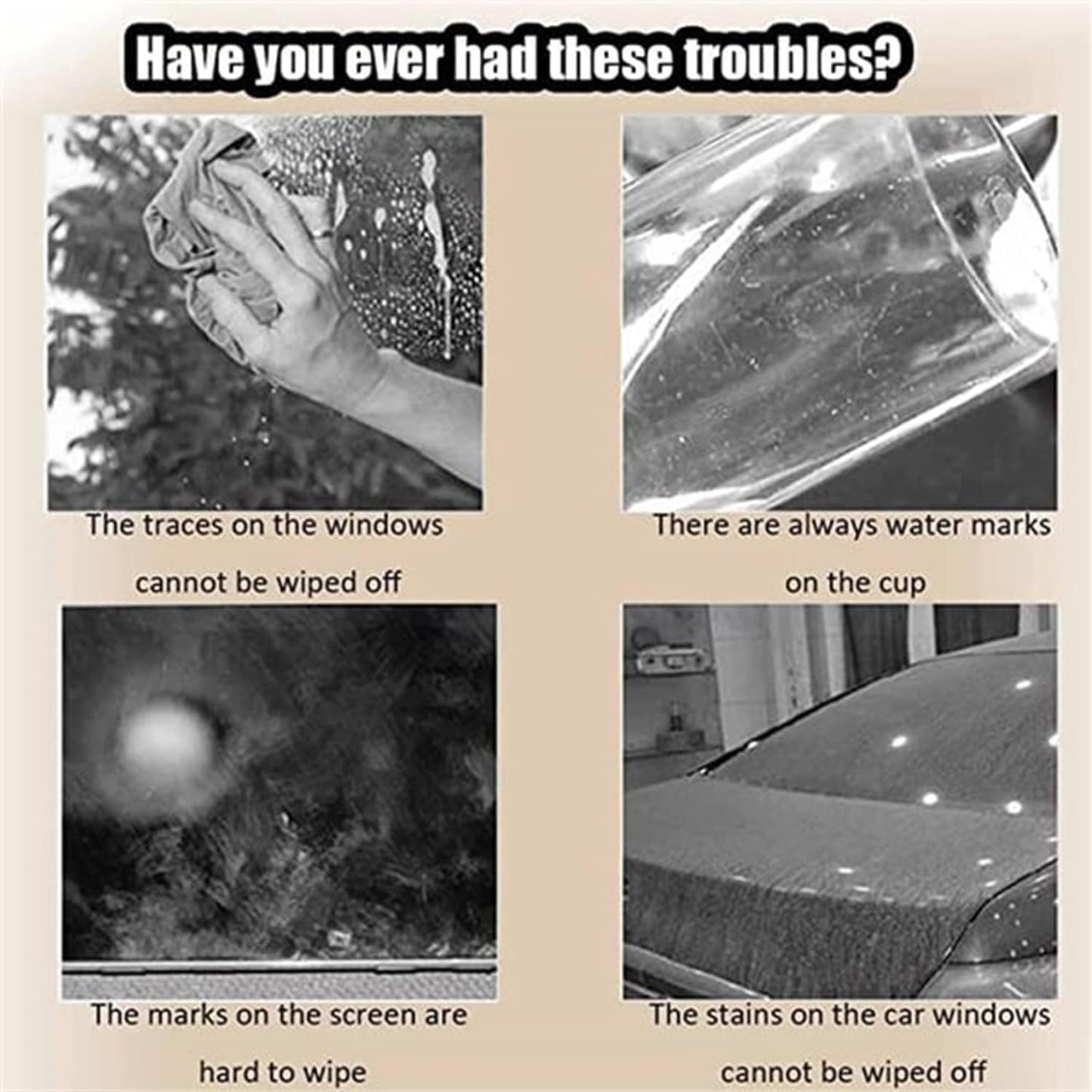 5PC Thickened Magic Cleaning Cloth, Reusable Microfiber Cleaning Rags for TV, Cars, Windows, Lint Free, Odorless, Machine Washable