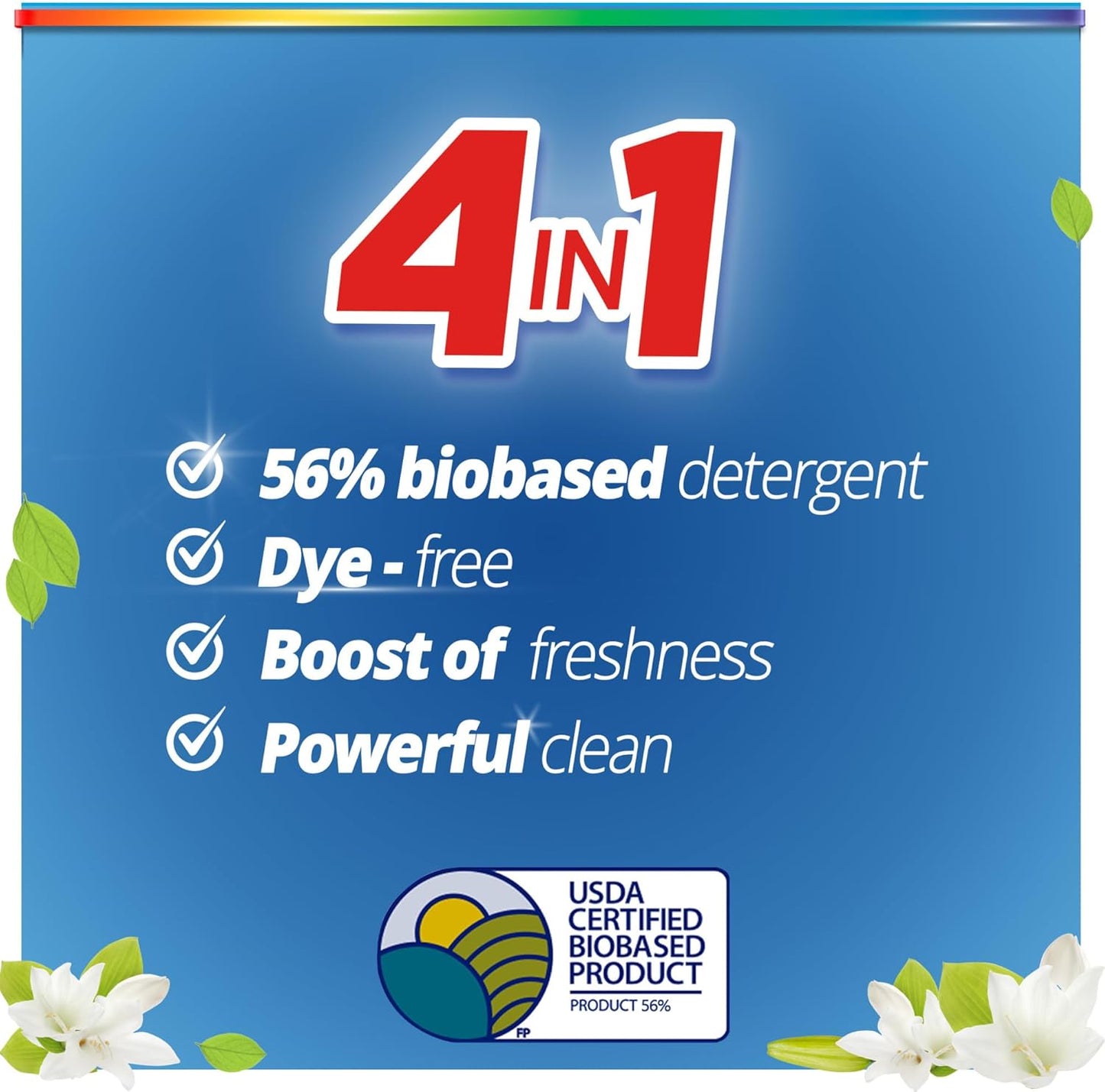 Purex Liquid Laundry Detergent, Ultra Concentrated, Natural Elements Linen & Lilies, 82.5 Ounce, 165 Loads