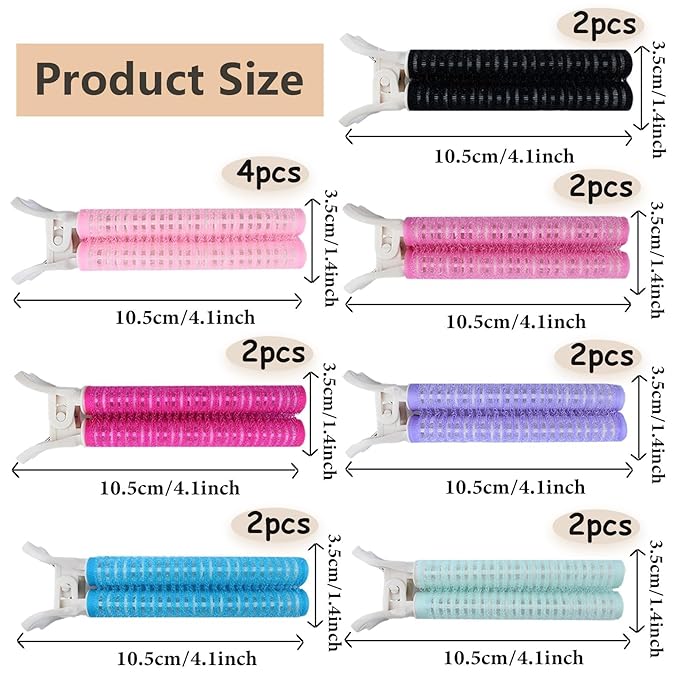 16 PCS Volume Hair Clips for Women, Root Clips for Fluffy Instant Hair Volumizing (Colorful)