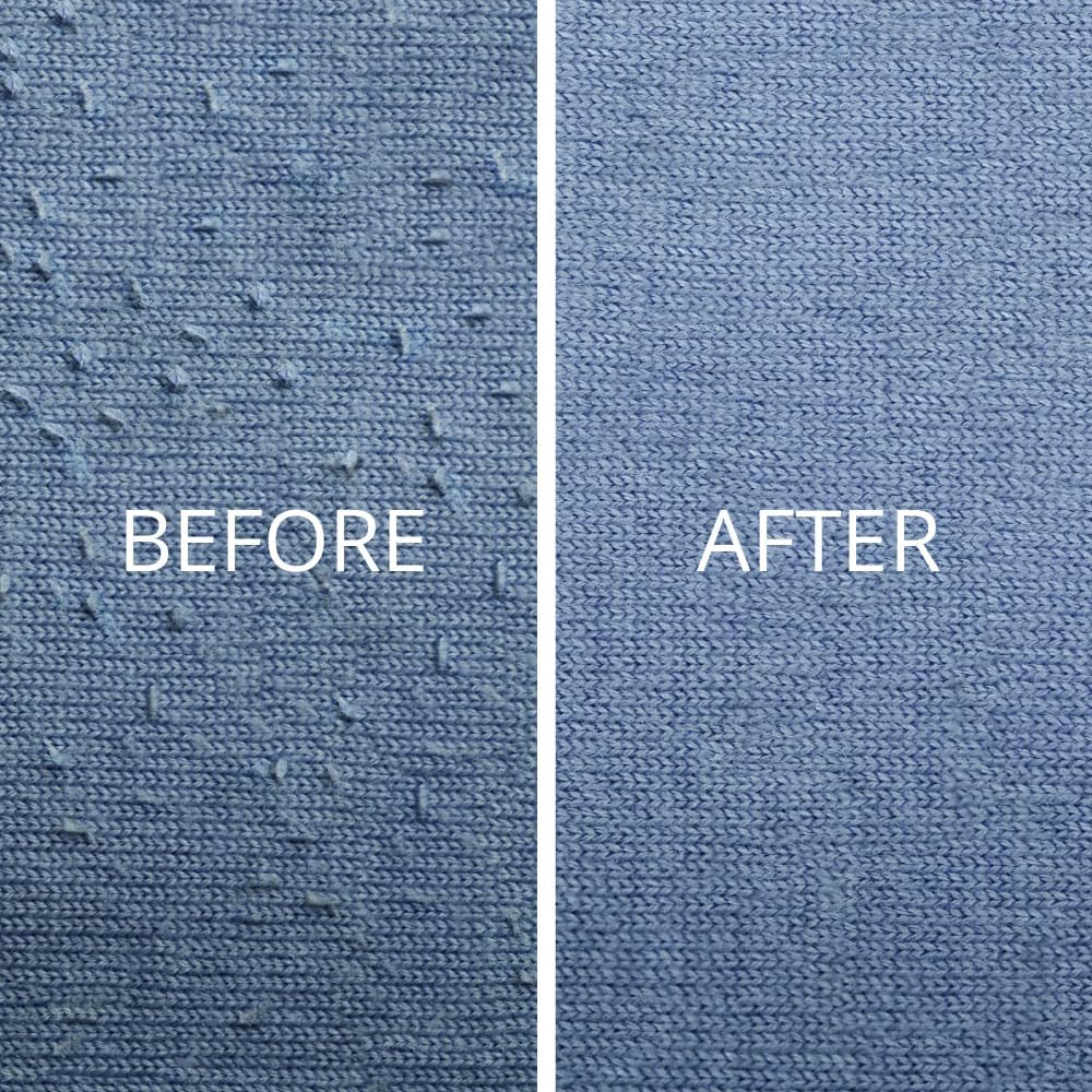 GLEENER Battery-Free Fabric Shaver & Lint Brush + Sweater Saver Gift Bundle | Adjustable Depiller for Clothing & Furniture (Pink Provence)