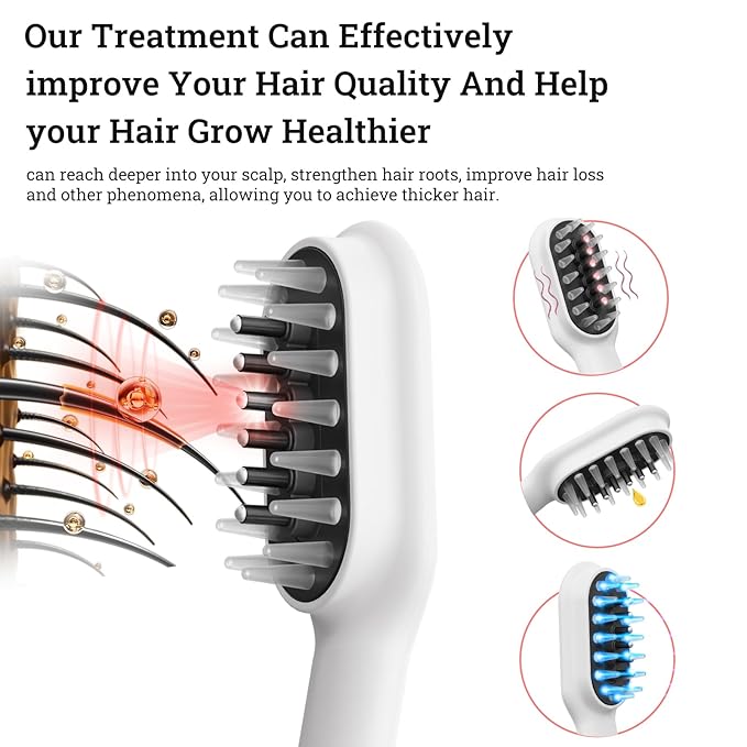 Laser Therapy Hair Growth Comb, Model: Lasercomb-001