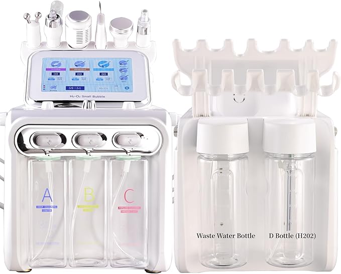 Hydrogen Oxygen Machine Professional Hydrogen Oxygen Facial Machine Household Salon Skin Care Devices for Face Moisturizing