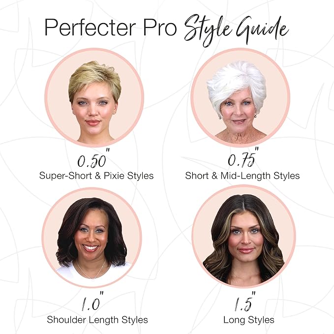 CALISTA Perfecter Pro Heated Round Brush | Lift, Volumize, and Style with No Heat Damage for Healthier-Looking Hair | 1.5" for Long Hair Styles | Dual Voltage & Adjustable Temp (1.5, Rose Gold)