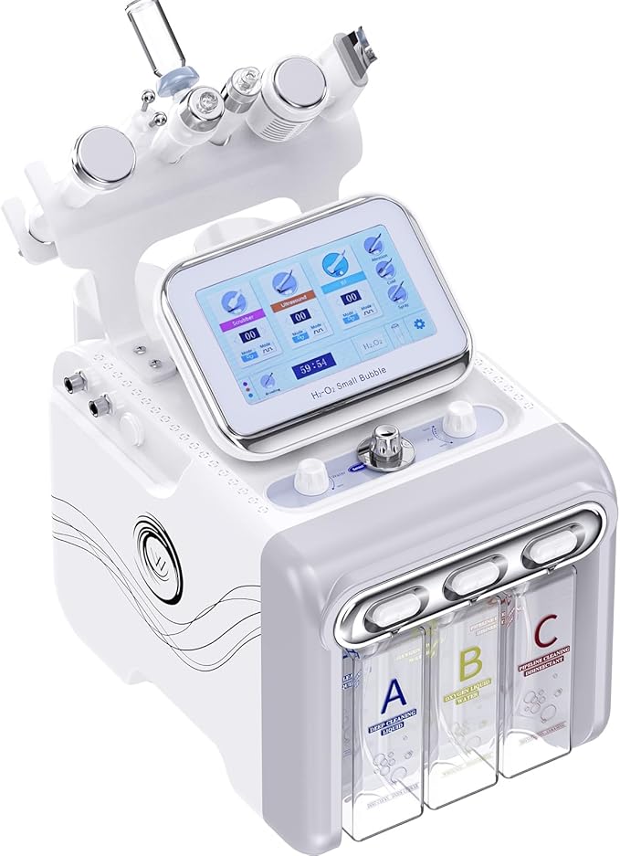 Hydrogen Oxygen Machine Professional Hydrogen Oxygen Facial Machine Household Salon Skin Care Devices for Face Moisturizing