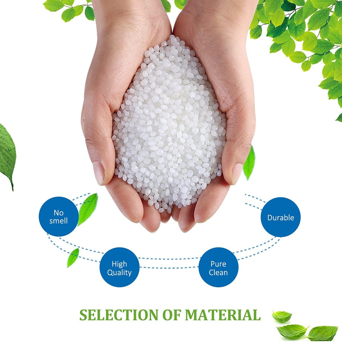 15 Gallon 120 Counts Strong Tall Kitchen Drawstring Trash Bags by Teivio, Medium Plastic Garbage Bags for Home Kitchen Office Garden Tall Trash Can, Waste Bin Liners White