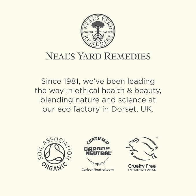 Neal's Yard Rose Shampoo for Dry & Damaged Hair, Featuring Rosehip Oil, Replenishes Vibrancy & Shine, Vegan Approved, Cruelty-Free, 200mL