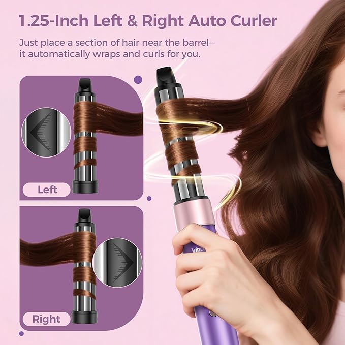 High-Speed Hair Dryer Brush – 7 in 1 Hot Air Styler with 1500W Motor & Powerful Airflow – Fast Drying, Curling, Straightening & Volumizing – Ionic Care for All Hair Types – Mavue