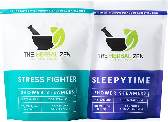 Aromatherapy Shower Steamers Gift Set, Shower Bombs Made in The USA, Relaxation Gift for Women, Lavender Shower Steamers for Women, Eucalytus Shower Steamer, Mothers Day Gifts