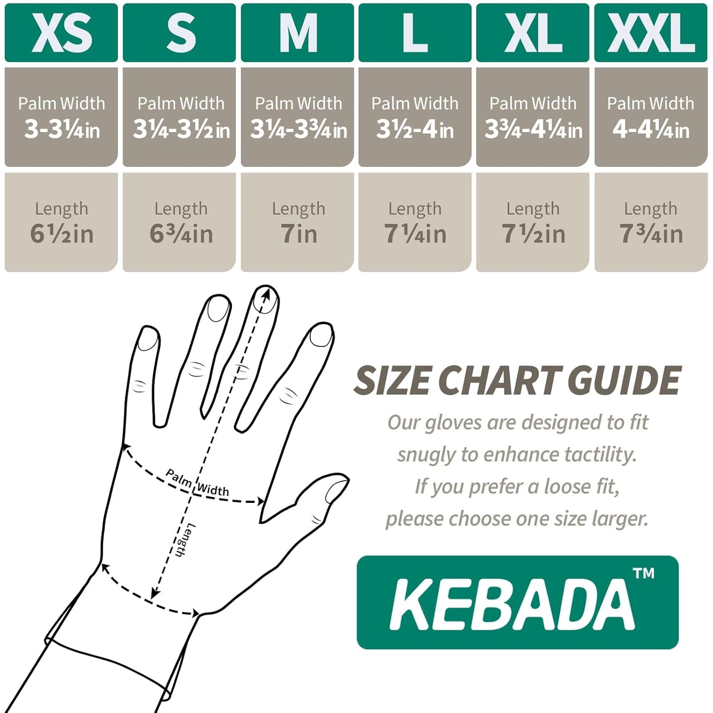 Kebada W1 Work Gloves for Men and Women, PU Coated Safety Gloves with Grip, Touchscreen, Ideal for Warehouse Package Handling, Construction, Gardening, Green X-Small