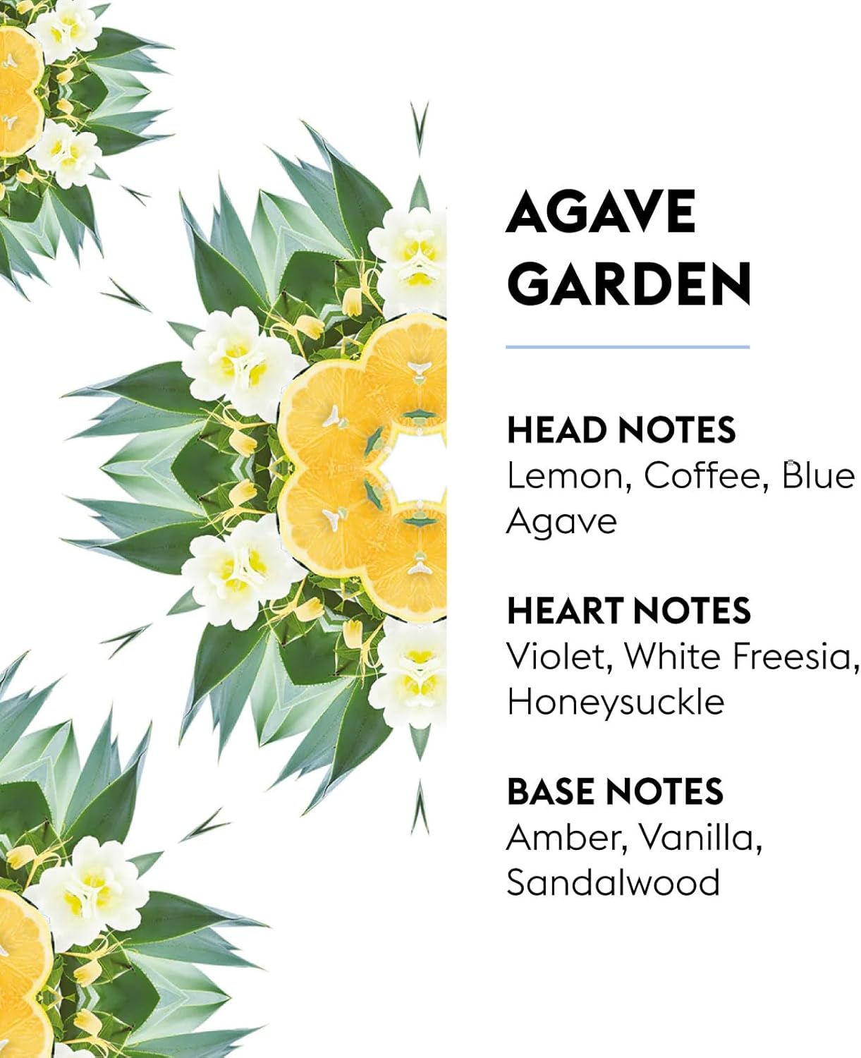 MAISON BERGER - Agaves Garden - Lampe Berger Fragrance Refill for Home Fragrance Oil Diffuser - Air Freshener - 33.8 Fluid Ounces - 1 Liter