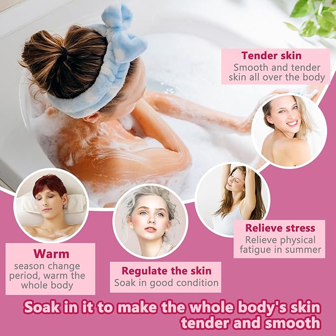 RoseFlower Bath Bombs Gift Set, 8pcs Colorful Bath Bombs, Handmade & Plant Essence, Plant Essential Oil Extraction, Home Bath to Moisturize Skin, Perfect SPA Gift for Women