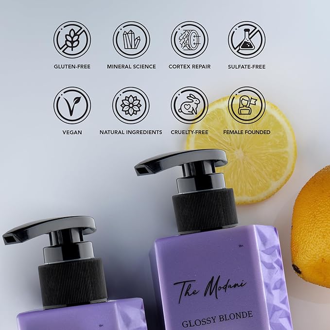 Glossy Blonde Shampoo & Conditioner (8.5oz/250ml)