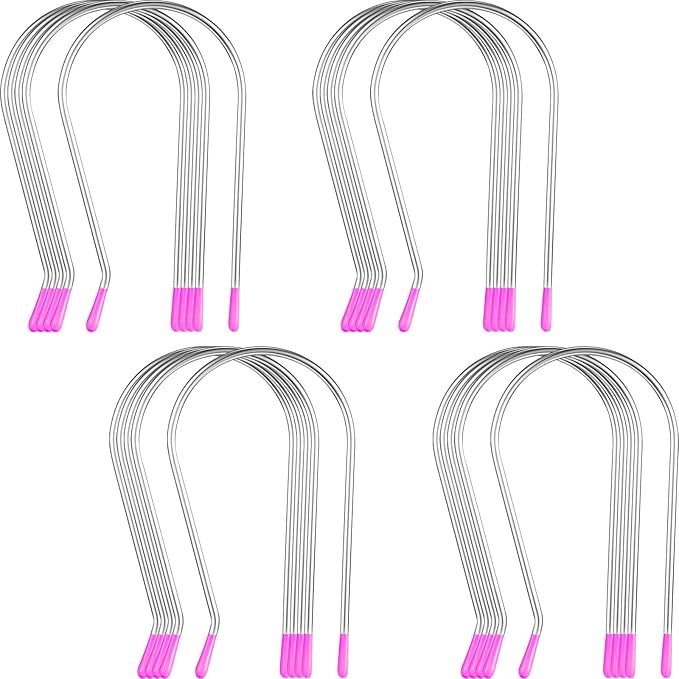 20 Pieces Assorted Hot Roller Clips Replacements, Fits Most Sized Rollers Curlers (Large)