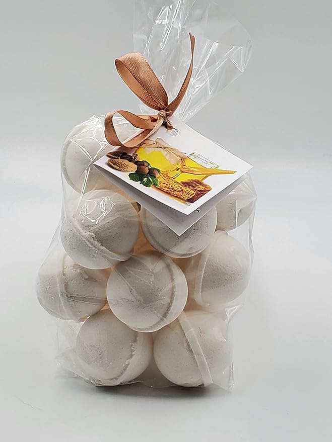 Spa Pure Orange Blossom Honey: 14 Bath Bomb Fizzies with Shea Butter, Ultra Moisturizing (14 oz) .Great for Dry Skin (14 count) Pack of 1& Honey)