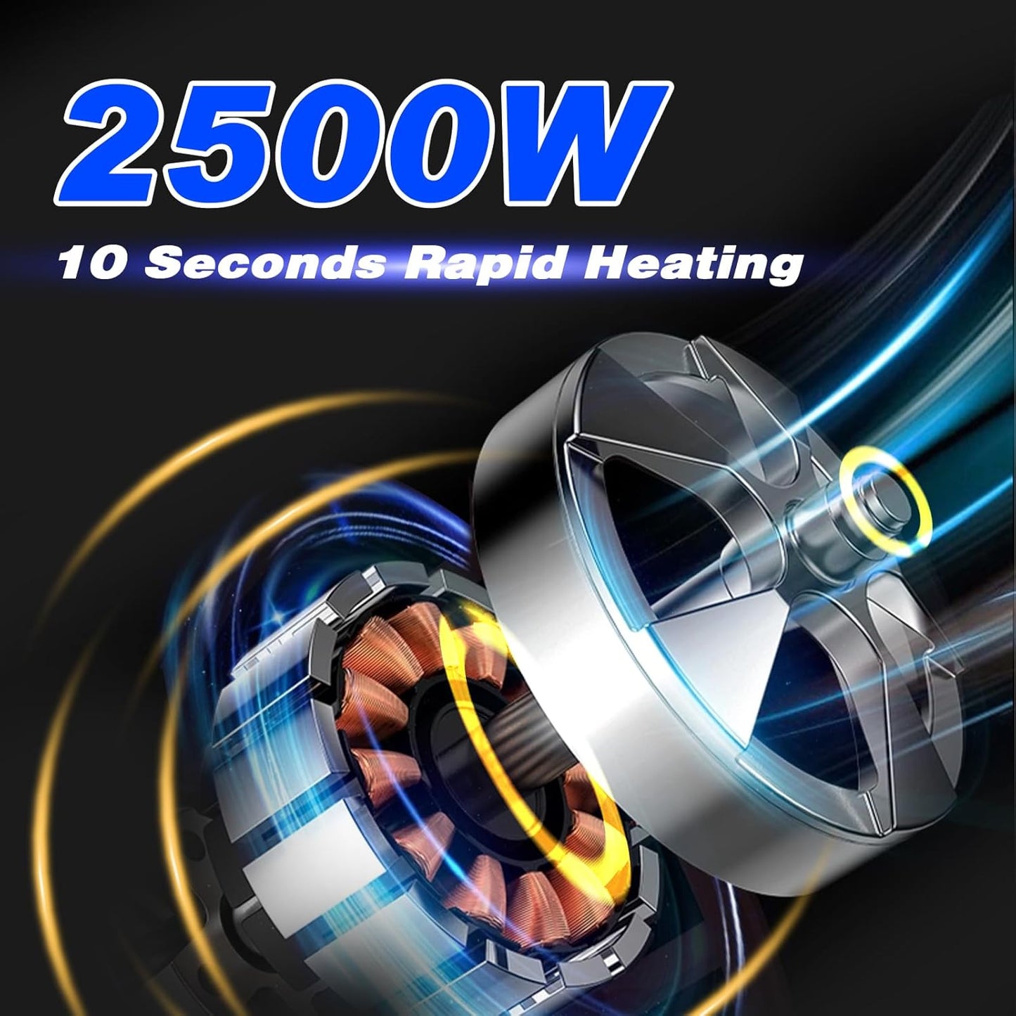 2500W Handheld Steam Cleaner,Portable Car Steamer For Auto Detailing,High-Temperature and Pressure Steam Cleaner For Home, Steam Cleaning Machine for Furniture,Kitchen,Grout,Floor,Tile (Blue)