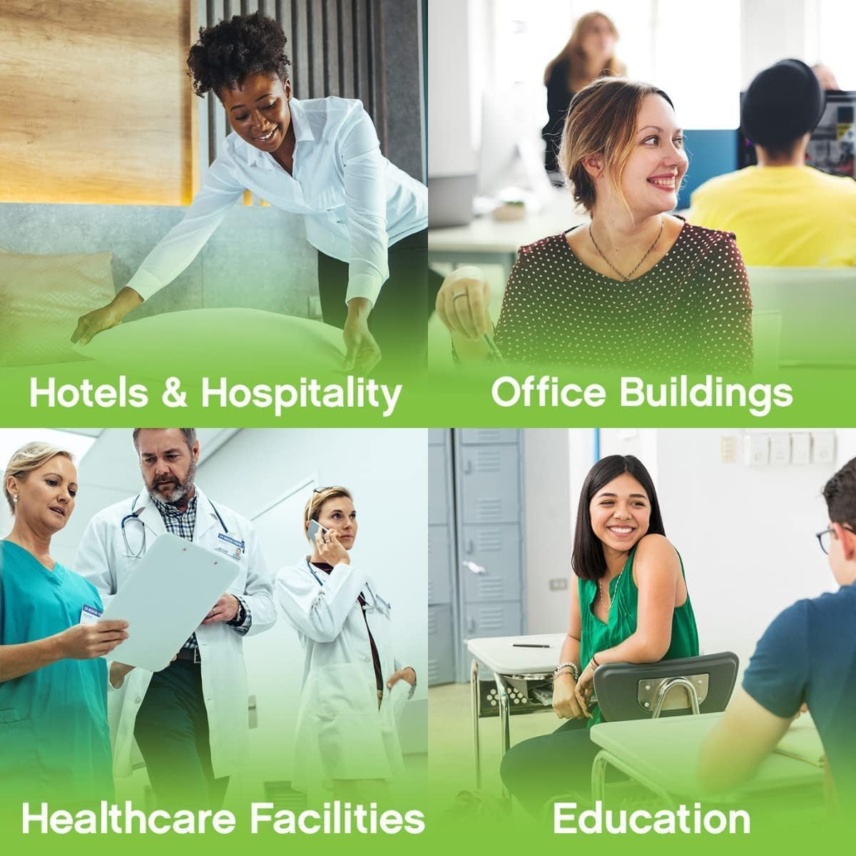 Fresh Wave IAQ Commercial Odor Eliminating Gel, 16 Fl. Oz. | Pack of 6 | Odor Absorbers for Home | Safer Odor Relief | Natural Plant-Based Odor Eliminator | Replace Every 15-60 Days