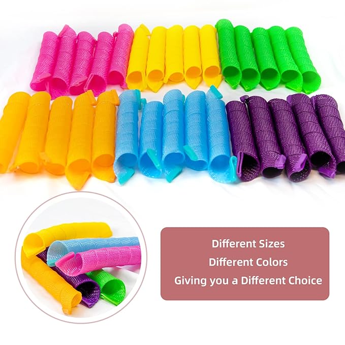 spiral hair curlers (21.8 Inch)