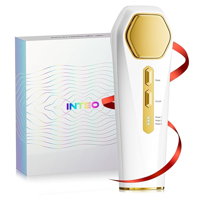INTEO Facial Massager Tool, Beauty Device for Face and Full Body, Portable Face Lift Device for Skin Care, Against Dullness, Neck Massager for Women