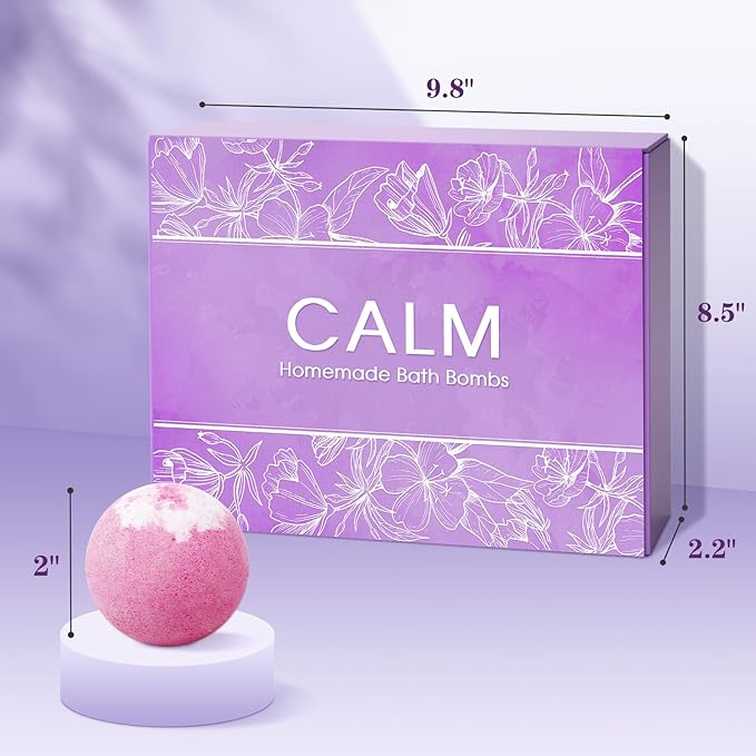 20PCS Bath Bombs for Women Presents Set Natural Wonderful Fizz Effect Bath Bomb with Shea Butter & Essential Oils, Bubble Bath Mothers Day Presents for Mom, Wife, Girlfriend