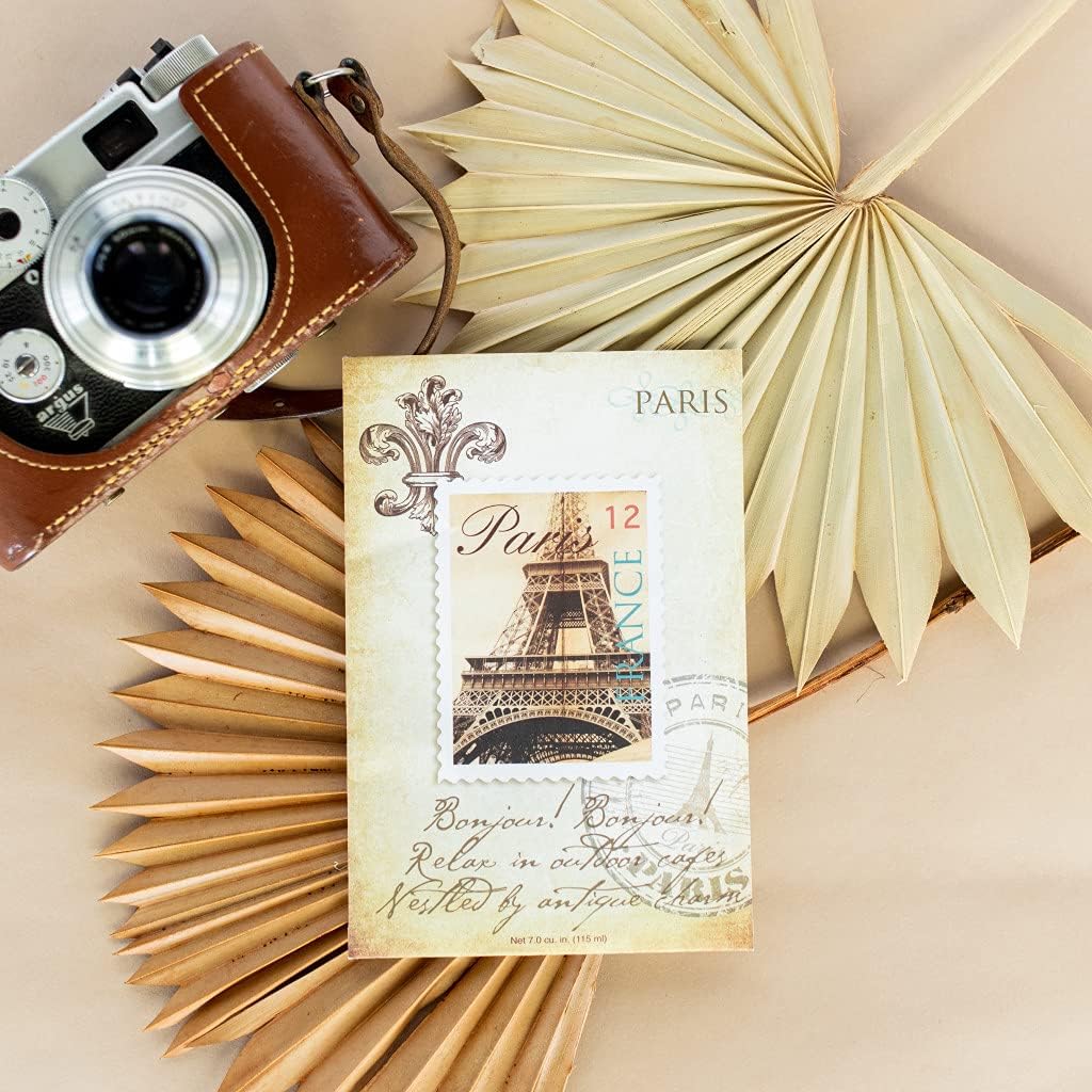 WILLOWBROOK | Fresh Scents Scented Sachet Packet | Paris | Air Freshener Bags for Drawers, Closets, Cars | 6 Pack | Long Lasting Home Fragrance