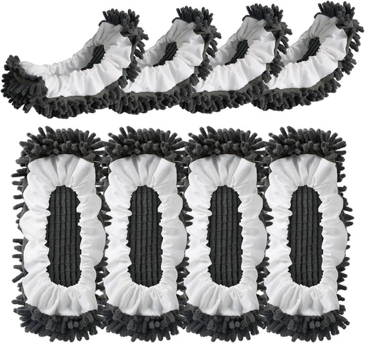 Mop Slippers Socks Floor Cleaning,Microfiber Shoe Covers dust Washable Reusable for Woman Man House Kitchen