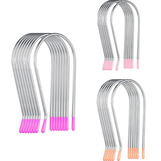 20 Pieces Assorted Hot Roller Clips Replacements, Fits Most Sized Rollers Curlers (Large, Medium, Small)