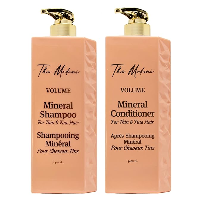 Volume Mineral Shampoo & Conditioner (34oz/1 Liter)