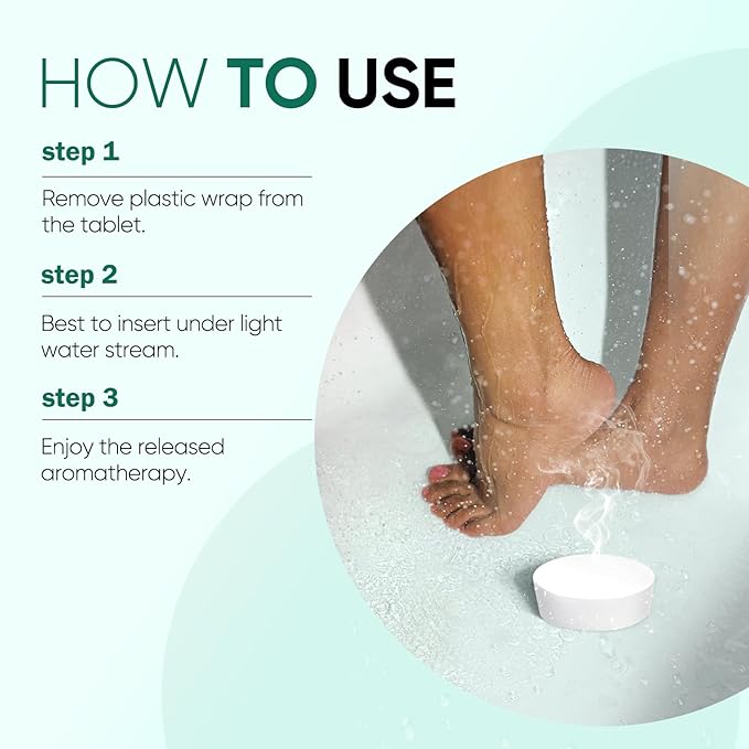 Shower Steamers Aromatherapy, 18-Pack Shower Bombs, Long-Lasting Shower Tablets Essential Oil Stress Relief and Relaxation Bath Gifts for Women and Men (Eucalyptus & Menthol)