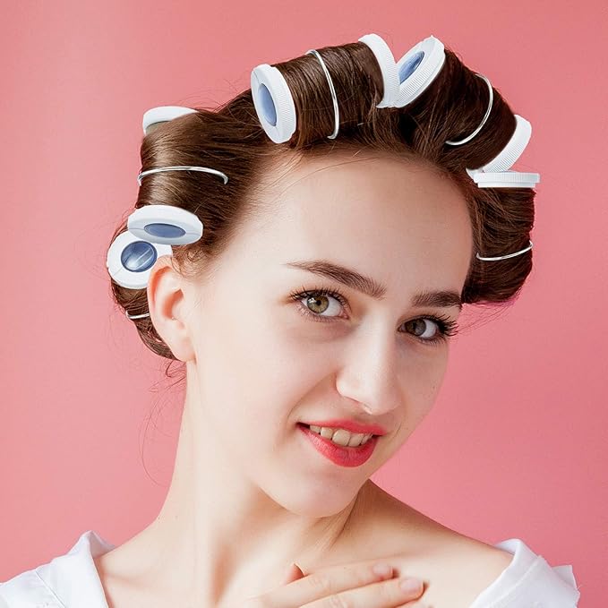 20 Pieces Assorted Hot Roller Clips Replacements, Fits Most Sized Rollers Curlers (Large)