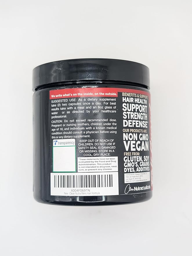 Hair Growth Supplement For Men | Biotin Hair Vitamins Collagen Pumpkin Seed Saw Palmetto Iron Ginseng Bamboo Silica Rosemary Peppermint Keratin Selenium Iodine Flaxseed Horsetail Vitamin A C D3 E B12