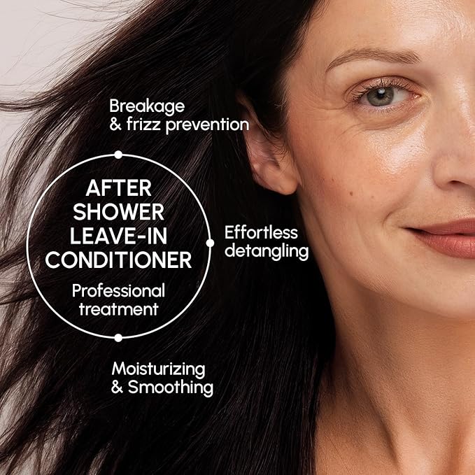 MAREE Leave In Conditioner for Dry Damaged Hair - Leave In Conditioner for Curly Hair with Keratin &Argan Oil - Extremely Deep Conditioning Mask - Hair Moisturizer - Tratamiento Para el Cabello
