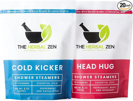 Aromatherapy Shower Steamers Gift Set, Shower Bombs Made in The USA, Relaxation Gift for Women, Lavender Shower Steamers for Women, Eucalytus Shower Steamer, Mothers Day Gifts