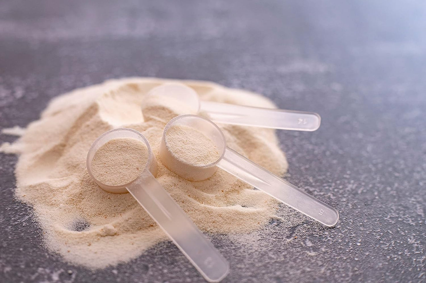 50 Measuring Spoons Set with Short Handle - 1 Teaspoon (5 ML) Clear Plastic Scoops for Creatine, Coffee, Grains, Spices, Powders, and Other Dry Goods, BPA Free, Kitchen Tools Measure, Fits in Jars