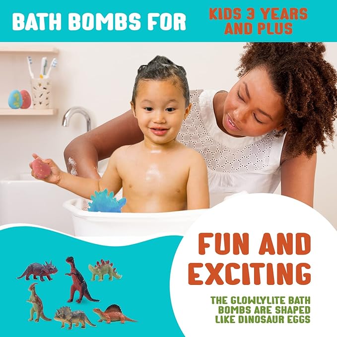Bath Bombs | 9 Pack Organic Bath Bomb For Kids With Surprise Inside | Organic Bubble Bath Fizzies With Toys, Fun Birthday Gift And Stocking Stuffer for Boys and Girls, Perfect for Bath Time