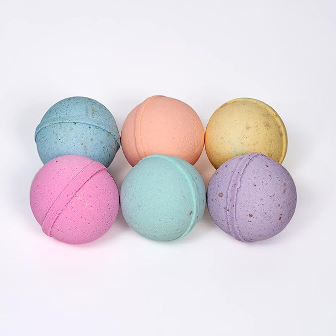 Spa Pure Kittens in Basket: 6 Adorable Kittens Hiding Inside Each Colorful Bath Bomb, XL 5 oz Each (6 Count) Pack of 1, Multicolor