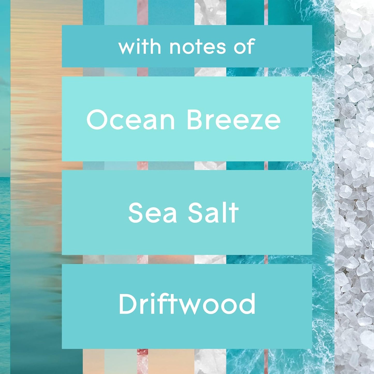 Glade PlugIns Refills Air Freshener, Sky & Sea Salt, Scented and Essential Oils for Home and Bathroom, 0.67 Fl Oz, 10 Count