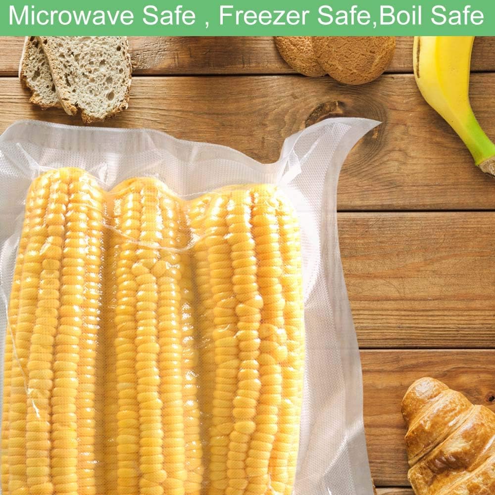 O2frepak 200 Quart Size 8" x 12" 4mil Thick Vacuum Sealer Bags with BPA Free and Puncture Prevention,Vacuum Seal Freezer Bags,Great for Sous Vide Vaccume Sealer PreCut Bags