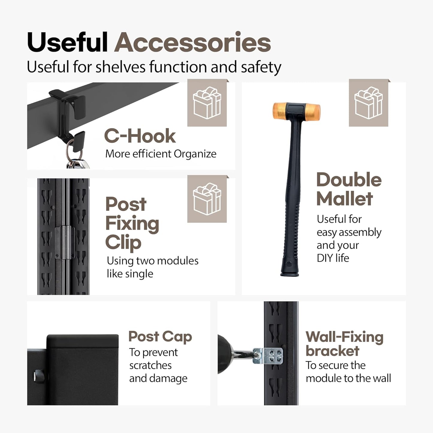 HOMEDANT House Black 5 Tier 24.4" W Laminated Metal Shelving Unit Adjustable Storage Utility Rack Heavy Duty Shelves Organization Multipurpose Shelf Kitchen Garage Pantry Closet 4 Pack