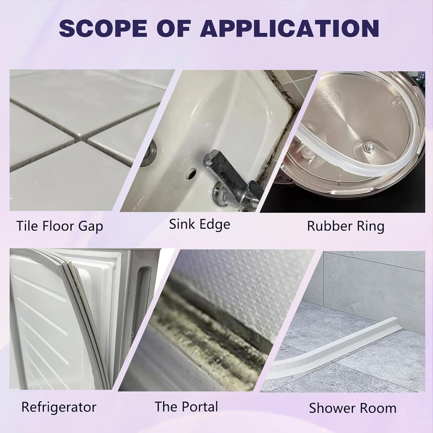 Cleaning Remover Gel,Powerful Household Cleaning Gel,Suitable for Bathroom and Kitchen Tile Gaps,Highly Effective In Penetration,Safe Formula That Does Not Damage The Surface (2PCS)