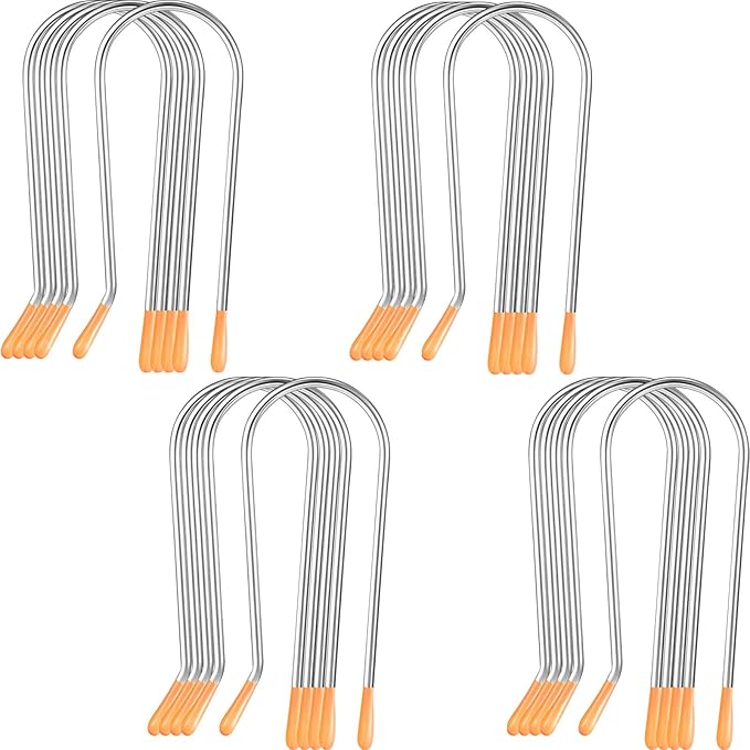 20 Pieces Assorted Hot Roller Clips Replacements, Fits Most Sized Rollers Curlers (Medium)