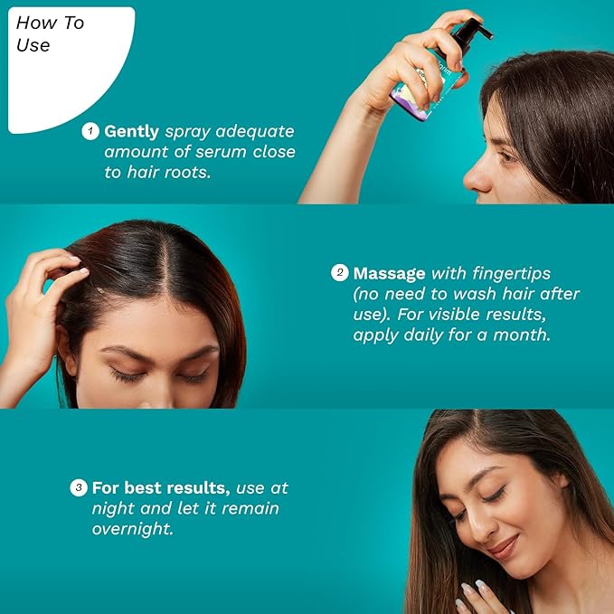 Rosemary Hair Serum for Hair Fall – Pilgrim RootActive Anti-Hairfall Serum with Caffeine, Biotin, Capilia Longa & Saw Palmetto | Reduces Hair Loss | For Men & Women | 1.01 Fl Oz (30ml)