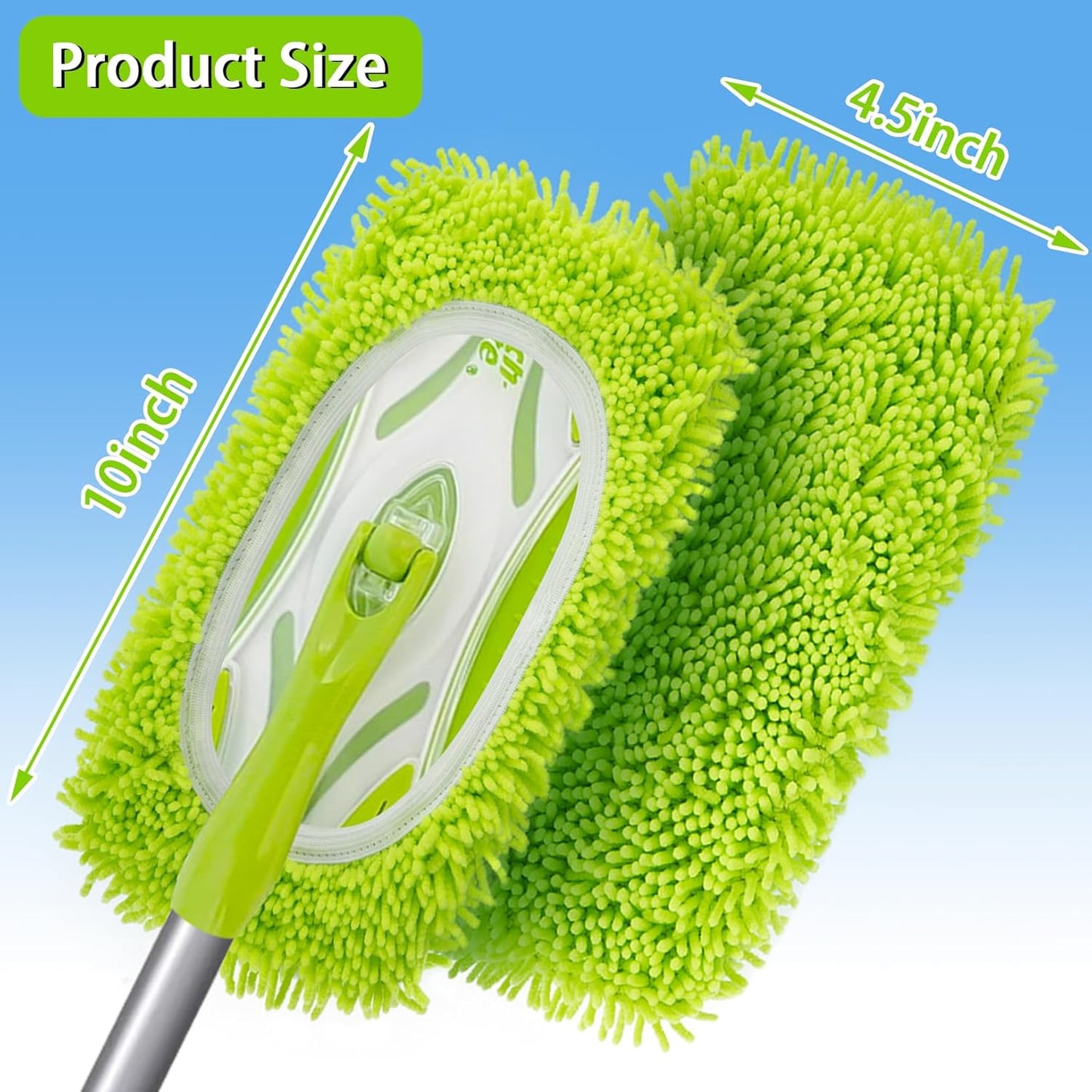 Reusable Dry Sweeping Cloths Microfiber Wet Mop Pads Compatible with Swiffer Sweeper Mop Replacement Sweeping Mopping pad Refills for Hardwood Surface Floor Cleaning (8PCS)