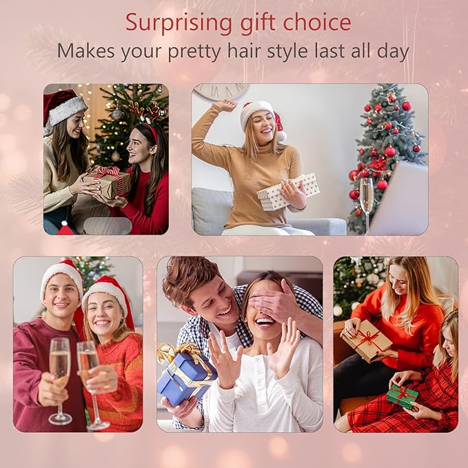 Hair Straightener with Ceramic Floating Plates for Sleek, Smooth & Soft, Dual Voltage Digital Display 150°C–230°C Ceramic Hair Flat Iron and Curler 2 in 1 for All Hair Types