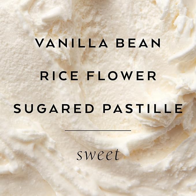 Lollia Wish Bubble Bath, 33.8 fl oz, Vanilla Bean, Rice Flower, Jasmine Leaves, & Sugar Cane, Luxury Hydrating Women's Bubbling Bath Soap, Delicate & Relaxing Scented Skin Care