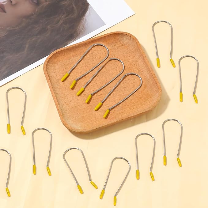 20 Pieces Hair Roller Clips and Pins Kit, Portable Travel Strong Securing Clips for Long Hair, Fit 1 Inch Rollers