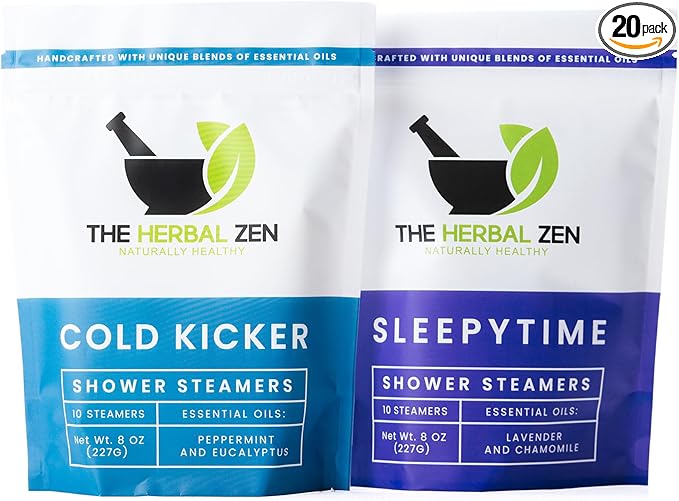 Aromatherapy Shower Steamers Gift Set, Shower Bombs Made in The USA, Relaxation Gift for Women, Lavender Shower Steamers for Women, Eucalytus Shower Steamer, Mothers Day Gifts