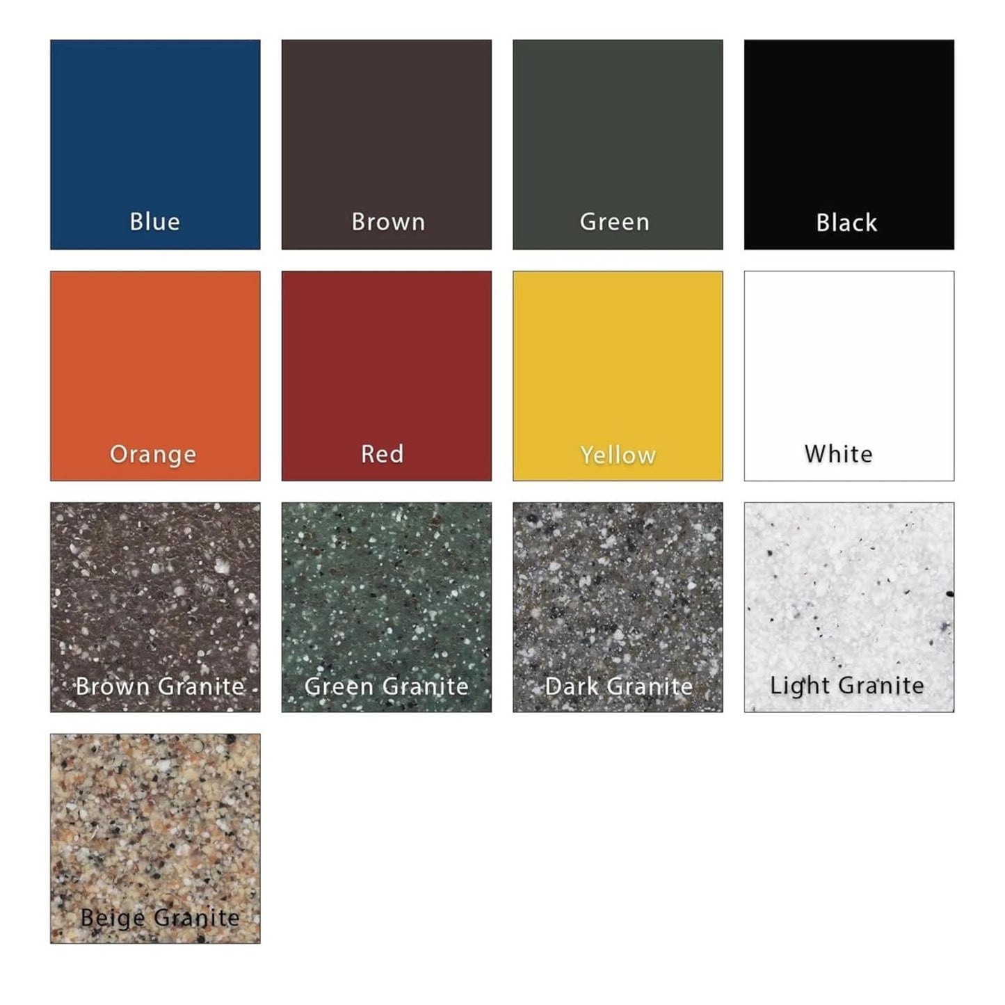 32 Gallon Square 100% Recycled Plastic Heavy Duty Commercial Outdoor or Indoor Trash Can with Push Lid - Great for Schools and Businesses - Dark Granite