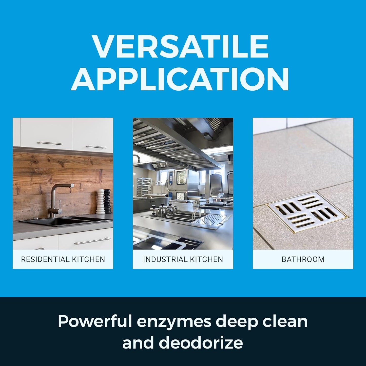 Kinzua Environmental Fly-Zyme, Highly Concentrated Enzyme Drain Cleaner for Pipes, Drain Gel for Fruit Flies, Organic Waste Degrader & Odor Neutralizer, 32 fl oz, Pack of 2