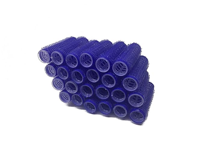 Pack of 24 Self Grip Mini Small Hair Curlers Vented Rollers Pro Salon Hairdressing